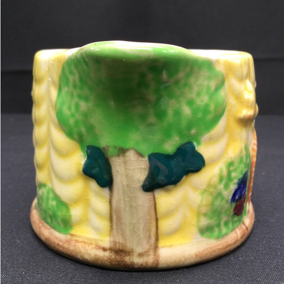 Vintage Japanese Ceramic Cottage Cream Pitcher - Picture 2 of 6